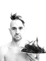 Peter Heel,  aus der Fotoreihe `geschoren, 2009